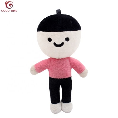 Factory directly custom cute soft plush toy stuffed man doll