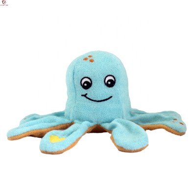 21*23*14cm Custom animal toys gift blue octopus plush toy kids