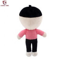 Custom Logo OEM Small Soft Plush Human Doll Stuffed Plush Toys