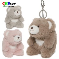 CHStoy 20B3095 Custom Stuffed Animal Teddy Bear Plush Keychain Mini Little Bear Keyring