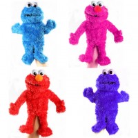 Hot selling monster stuffed hand puppet toys imaginative play for kids