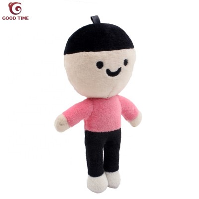 Custom cheap soft stuffed plush toys cartoon human dolls plush toys