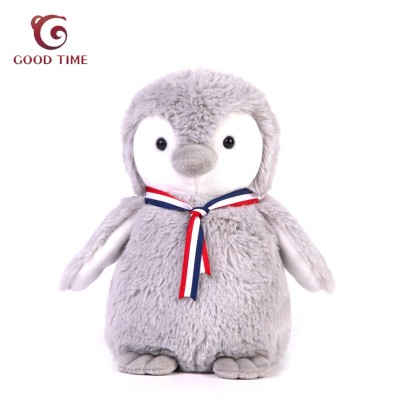 custom plush penguin toy new design creative grey nose penguin plush toy