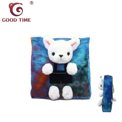 Fashion Plush French bulldog Handbag Shopping Plush Bags