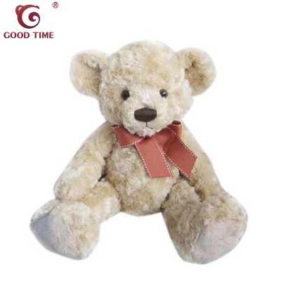 Wholesale Super Soft Stuff Red  Bow Teddy Bear Plush Toy Gift