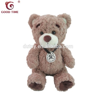 Wholesale Cute Little Brown Baby Teddy Bear Plush Toy With Logo