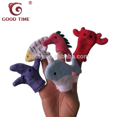 Baby Educational Products Marine Animal Finger Puppet For Helping Children to Know Animal