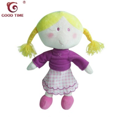 Custom Pastoralism Girl's Plush Doll Toys for baby