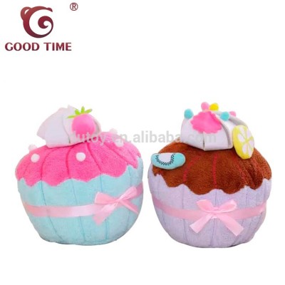 Plush Cupcake Tiny Toy And Cushion For Decorating Birthday Party and Wedding