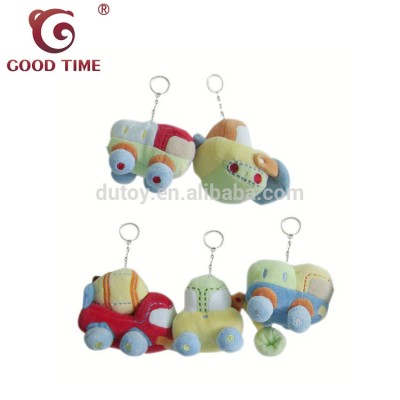 new products innovative product plush Toys Car shape For Kids Keyring