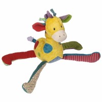 CHStoy CE certification colorful giraffe plush baby toy with long leg