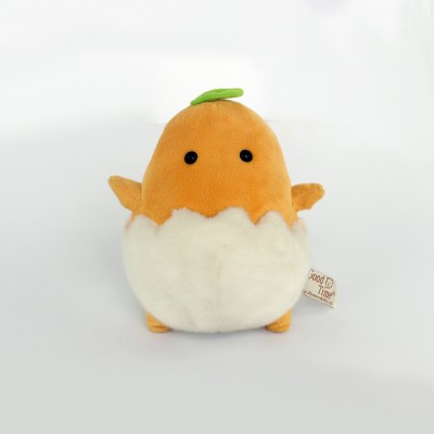 Hot Selling Cute Soft Simulation Plush Toy Chicken Shape In Egg Toy