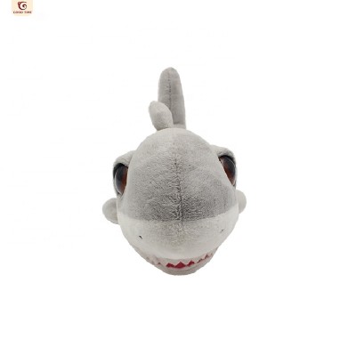 kid gifts cartoon sea animals stuffed soft plush grey shark toys for child